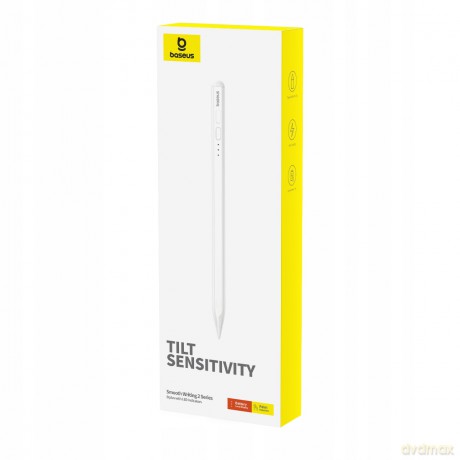 Aktywny rysik stylus do iPad Baseus Smooth Writing 2 SXBC060502 - biały