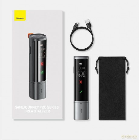 Baseus SafeJourney Pro Series alkomat 470mAh szary