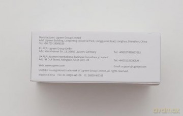 Bezprzewodowe słuchawki Bluetooth 5.2 TWS ANC Ugreen HiTune T3 Active WS106 - białe