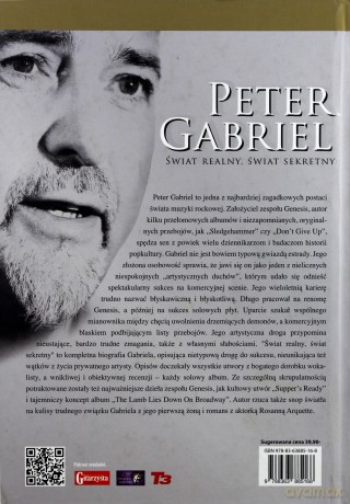 Peter Gabriel. Świat realny, świat sekretny gwazdy sceny tw - Maurycy Nowakowski [KSIĄŻKA]