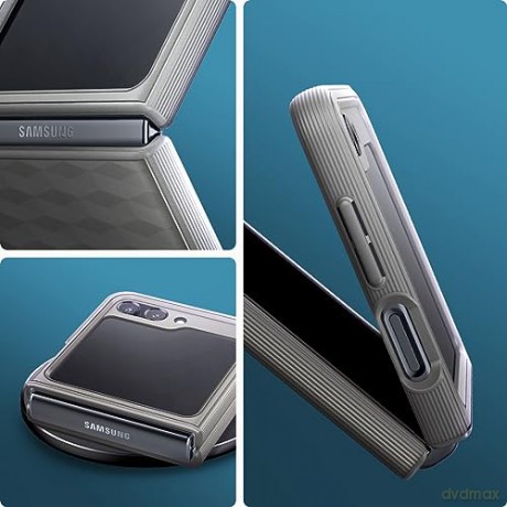 CASEOLOGY PARALLAX GALAXY Z FLIP 5 ASH GREY