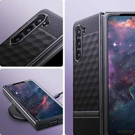 CASEOLOGY PARALLAX GALAXY Z FOLD 5 MATTE BLACK