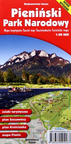 Pieniński Park Narodowy mapa turystyczna 1:20 000 [KSIĄŻKA]
