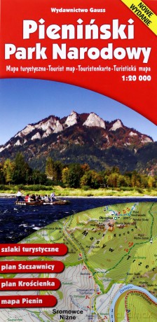 Pieniński Park Narodowy mapa turystyczna 1:20 000 [KSIĄŻKA]