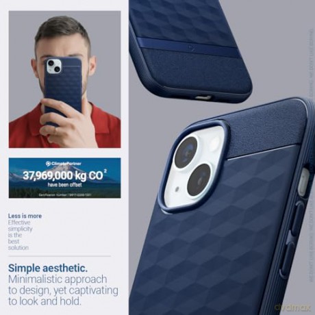 CASEOLOGY PARALLAX MAG MAGSAFE IPHONE 15 MIDNIGHT BLUE