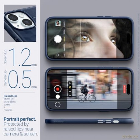 CASEOLOGY PARALLAX MAG MAGSAFE IPHONE 15 MIDNIGHT BLUE