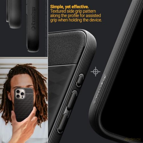 CASEOLOGY PARALLAX MAG MAGSAFE IPHONE 15 PRO MATTE BLACK