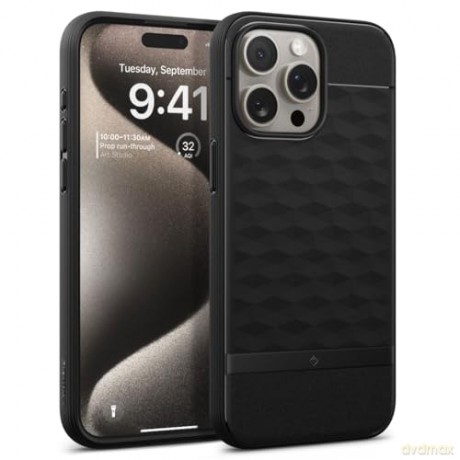 CASEOLOGY PARALLAX MAG MAGSAFE IPHONE 15 PRO MAX MATTE BLACK