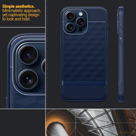 CASEOLOGY PARALLAX MAG MAGSAFE IPHONE 15 PRO MAX MIDNIGHT BLUE