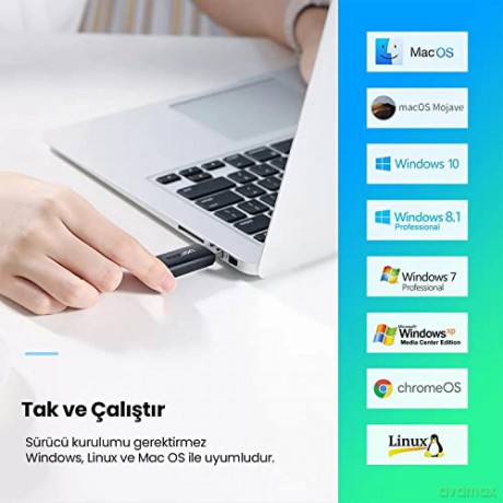 Czytnik kart SD/TF Ugreen CM264 USB 3.0 - czarny