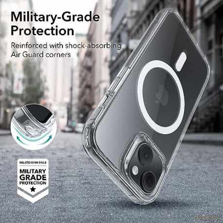 ESR CH HALOLOCK MAGSAFE IPHONE 15 PLUS CLEAR