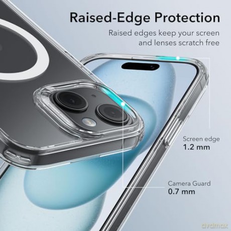 ESR CH HALOLOCK MAGSAFE IPHONE 15 PLUS CLEAR