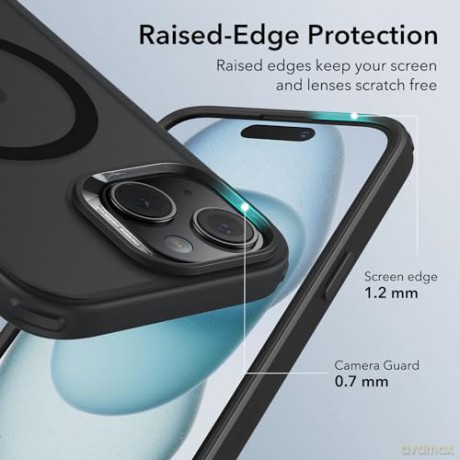ESR CH HALOLOCK MAGSAFE IPHONE 15 PLUS FROSTED BLACK