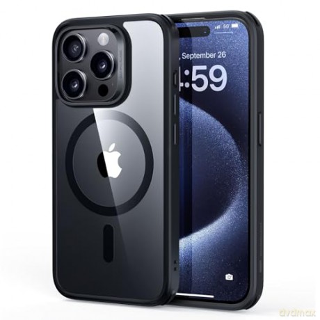 ESR CH HALOLOCK MAGSAFE IPHONE 15 PRO CLEAR/BLACK