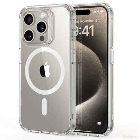 ESR CH HALOLOCK MAGSAFE IPHONE 15 PRO MAX CLEAR