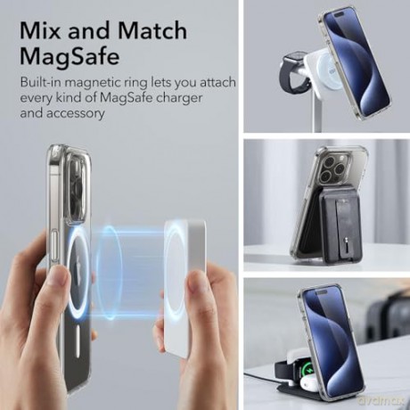 ESR CH HALOLOCK MAGSAFE IPHONE 15 PRO MAX CLEAR
