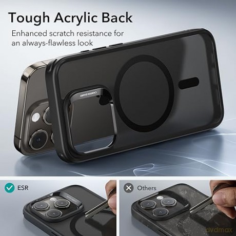 ESR CH HALOLOCK MAGSAFE IPHONE 15 PRO MAX FROSTED BLACK
