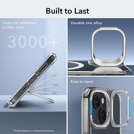 ESR CLASSIC KICKSTAND HALOLOCK MAGSAFE IPHONE 15 CLEAR