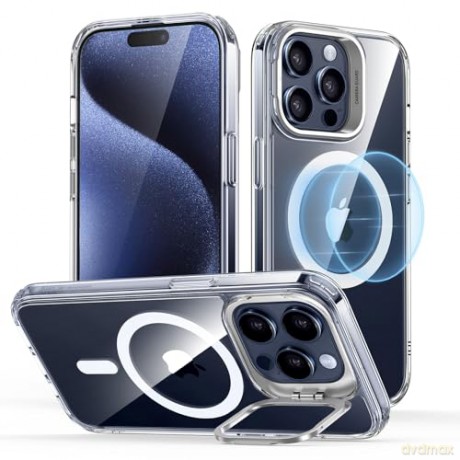 ESR CLASSIC KICKSTAND HALOLOCK MAGSAFE IPHONE 15 PRO MAX CLEAR
