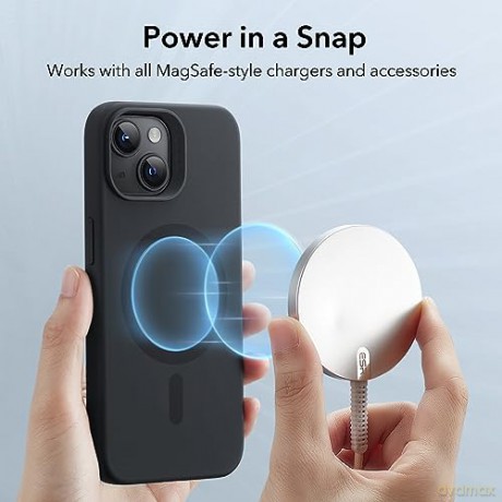 ESR CLOUD HALOLOCK MAGSAFE IPHONE 15 PLUS BLACK