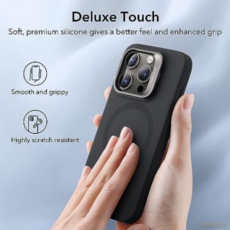 ESR CLOUD KICKSTAND HALOLOCK MAGSAFE IPHONE 15 PRO BLACK