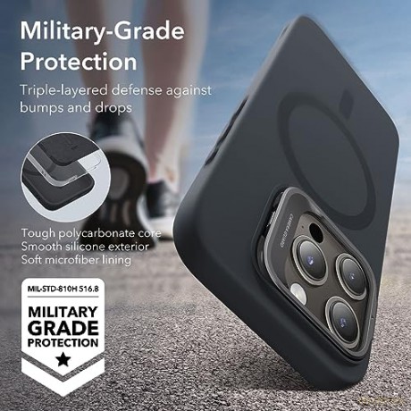 ESR CLOUD KICKSTAND HALOLOCK MAGSAFE IPHONE 15 PRO BLACK