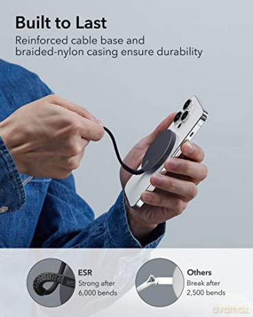 ESR HALOLOCK MINI MAGNETIC MAGSAFE WIRELESS CHARGER BLACK
