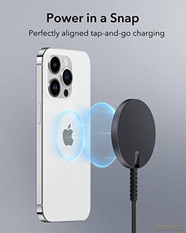 ESR HALOLOCK MINI MAGNETIC MAGSAFE WIRELESS CHARGER BLACK