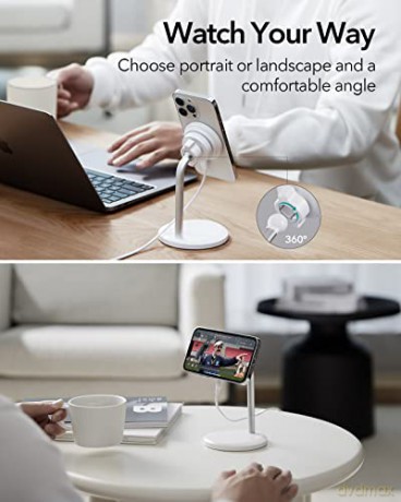 ESR HALOLOCK SHIFT MAGNETIC MAGSAFE WIRELESS CHARGER WHITE