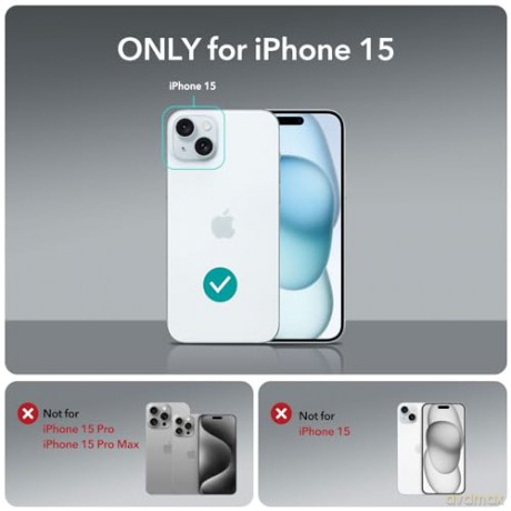 ESR PROJECT ZERO IPHONE 15 CLEAR