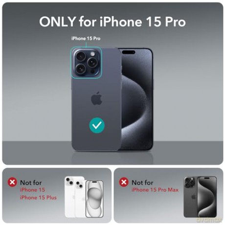 ESR PROJECT ZERO IPHONE 15 PRO CLEAR
