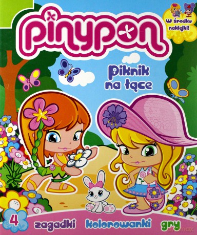 Pinypon 4 piknik na łące [KSIĄŻKA]