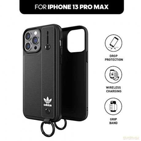 Etui Adidas OR Hand Strap Case na iPhone 13 Pro Max - czarne