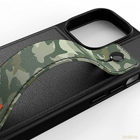 Etui Adidas OR Hand Strap Case na iPhone 13 Pro Max - czarno-moro