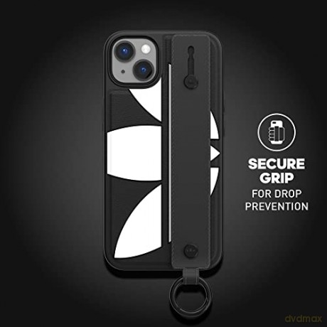 Etui Adidas OR Hand Strap Case na iPhone 14 Plus - czarno-białe