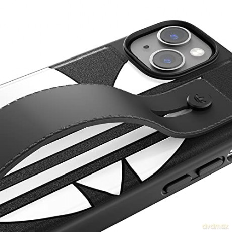 Etui Adidas OR Hand Strap Case na iPhone 14 Plus - czarno-białe