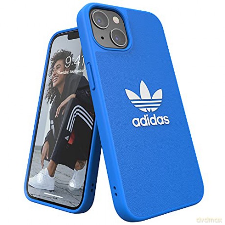 Etui Adidas OR Moulded Case BASIC na iPhone 13 - niebieskie