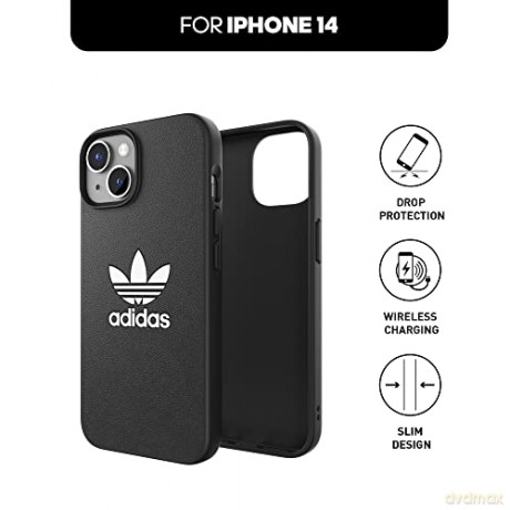 Etui Adidas OR Moulded Case BASIC na iPhone 14 - czarne