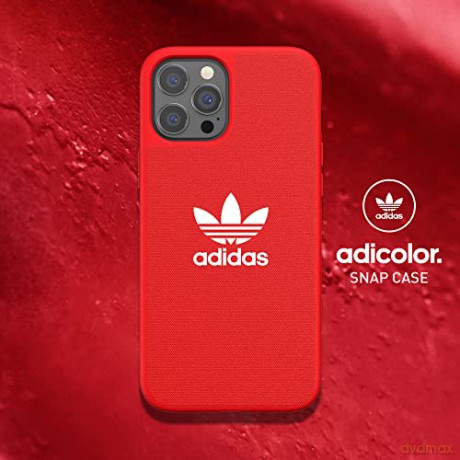 Etui Adidas OR Moulded Case Canvas na iPhone 12 Pro Max - czerwone