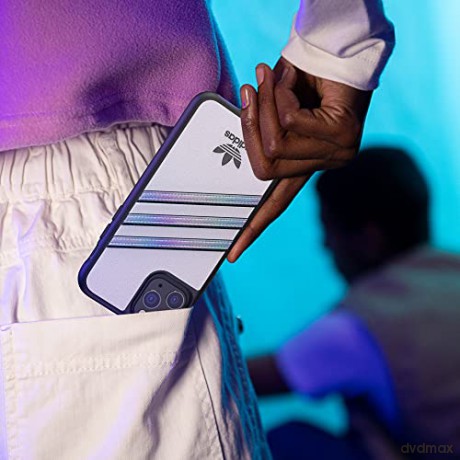 Etui Adidas OR Moulded Case PU na iPhone 12 Pro Max - białe