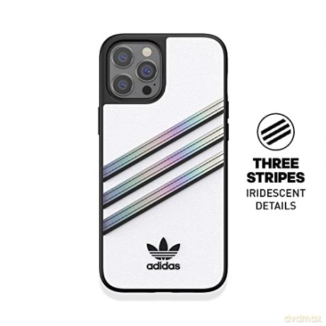 Etui Adidas OR Moulded Case PU na iPhone 12 Pro Max - białe