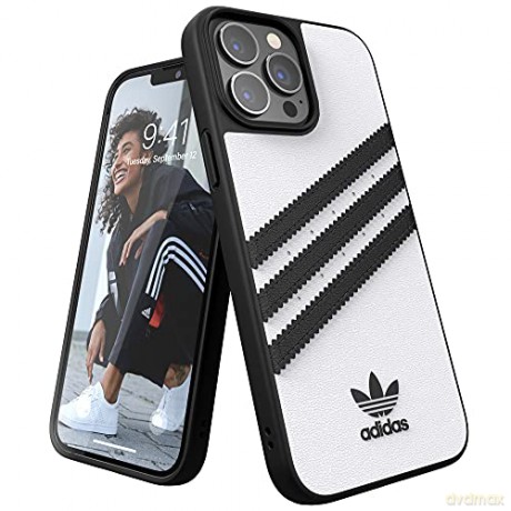 Etui Adidas OR Moulded Case PU na iPhone 13 Pro Max - białe