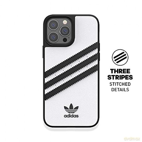 Etui Adidas OR Moulded Case PU na iPhone 13 Pro Max - białe