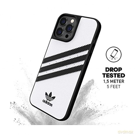 Etui Adidas OR Moulded Case PU na iPhone 13 Pro Max - białe