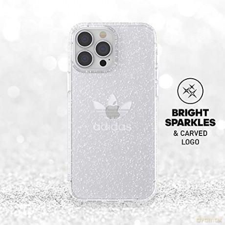 Etui Adidas OR Protective Clear Case Glitter na iPhone 13 Pro Max - przezroczyste