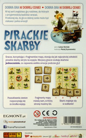 Pirackie skarby. Gra - Łukasz Woźniak [GRA]