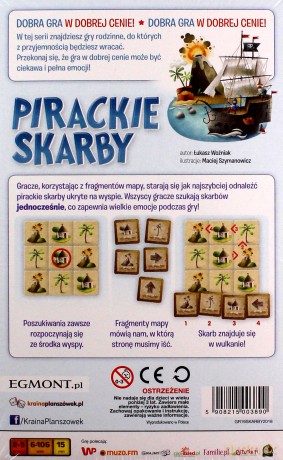 Pirackie skarby. Gra - Łukasz Woźniak [GRA]