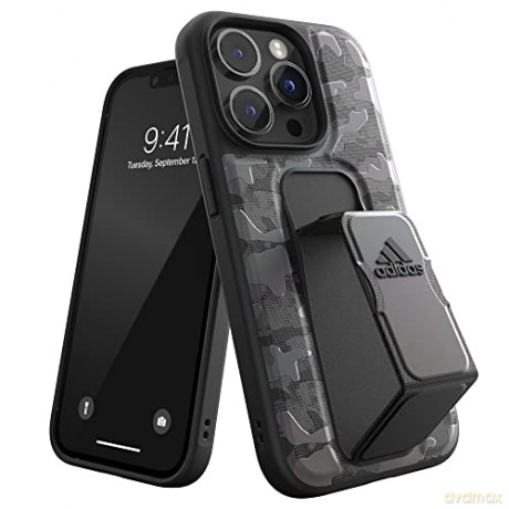 Etui Adidas SP Grip Case CAMO na iPhone 14 Pro - czarne