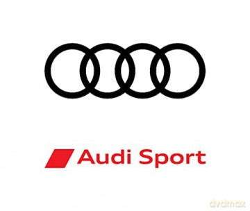 Etui Audi Carbon Fiber Stripe na iPhone 14 Pro - czarne