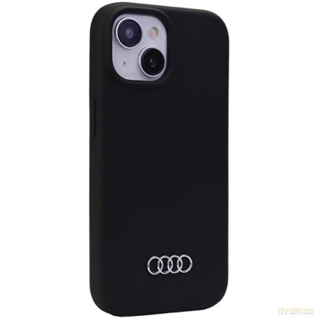 Etui Audi Silicone Case do iPhone 15 - czarne
